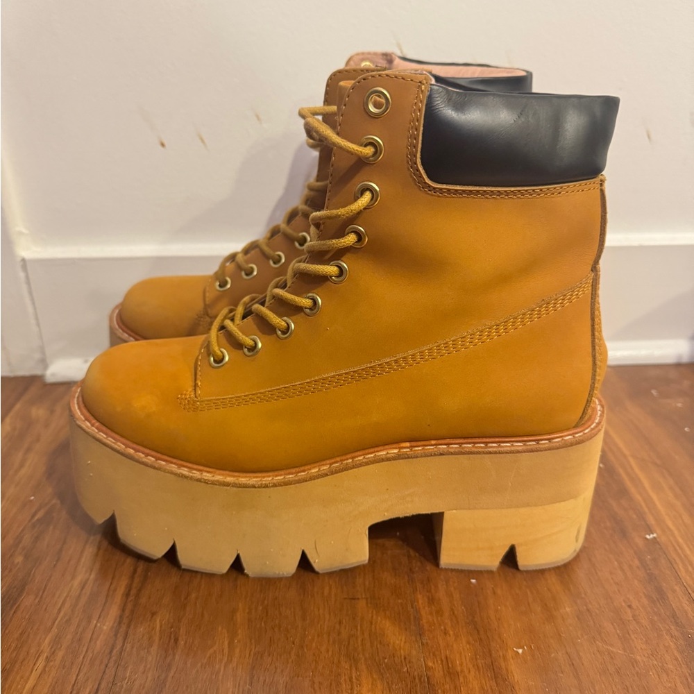 JEFFREY CAMPBELL © Nirvana – Nubuck Platform Boots, Rare Designer Model - Picture 4 of 11
